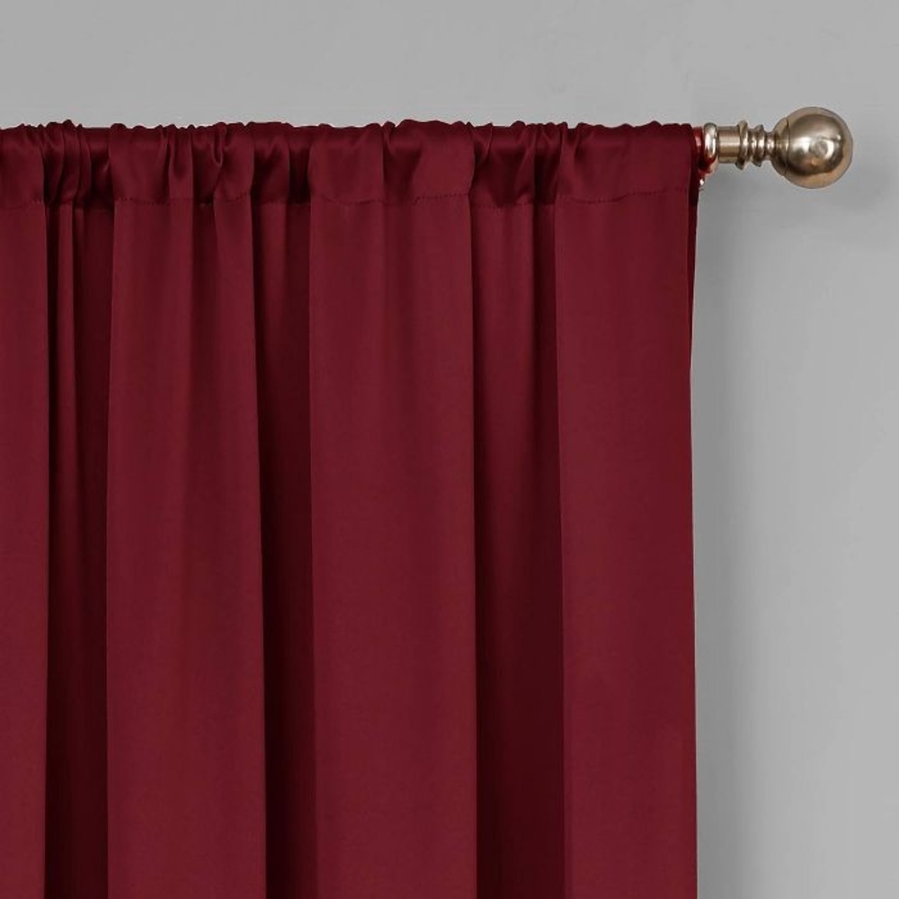 BOHO Pair Tricia Thermapanel Red Sangria 84”